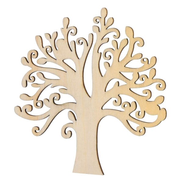 Holz Lebensbaum Verzierungen