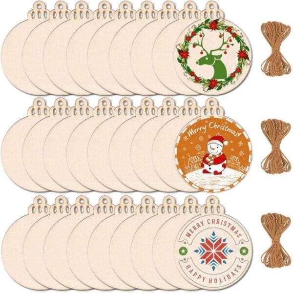 Weihnachts Holz Ornamenten