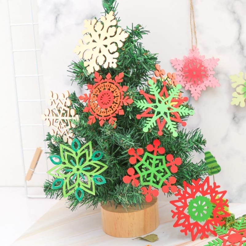 Weihnachten Holzdekorationen