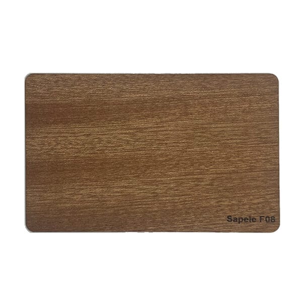 Sapele F08 Holzmaserungsprobe