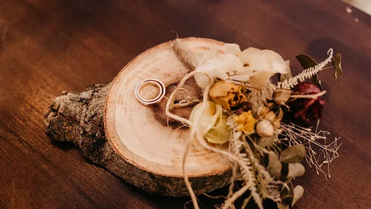 Materialien für blumen aus holz basteln
