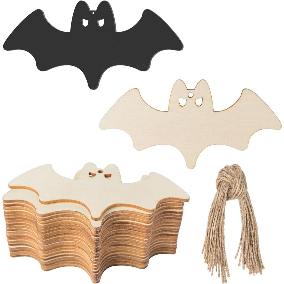 Fledermaus Ausschnitte aus Holz