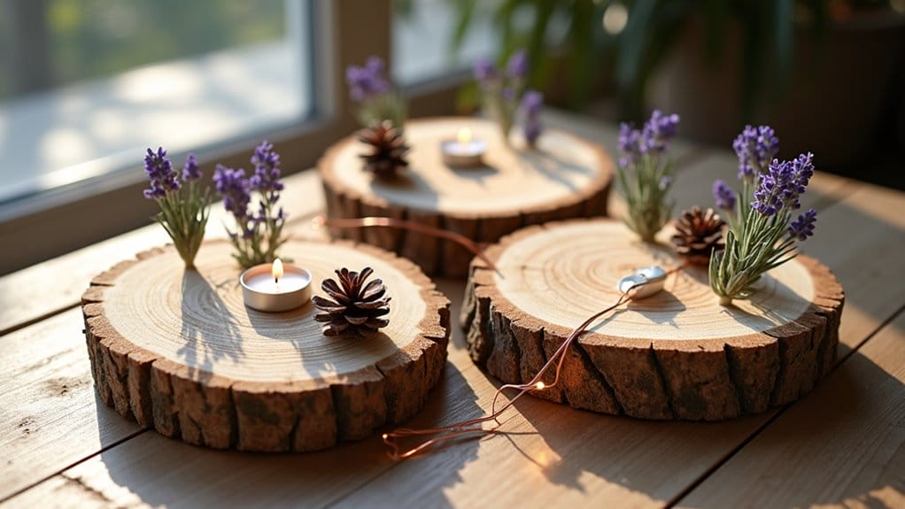 12 Baumscheiben Deko-Ideen: Einzigartige DIY-Ideen zum Basteln mit Baumscheiben