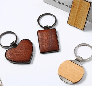 holz herz schlüsselanhänger