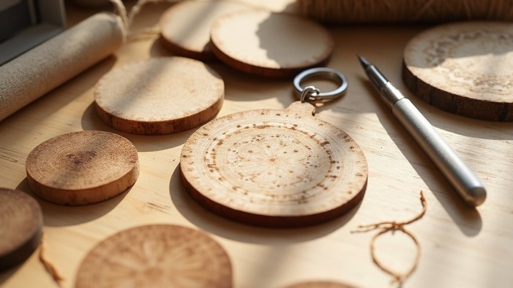 holz schlüsselanhänger selber machen