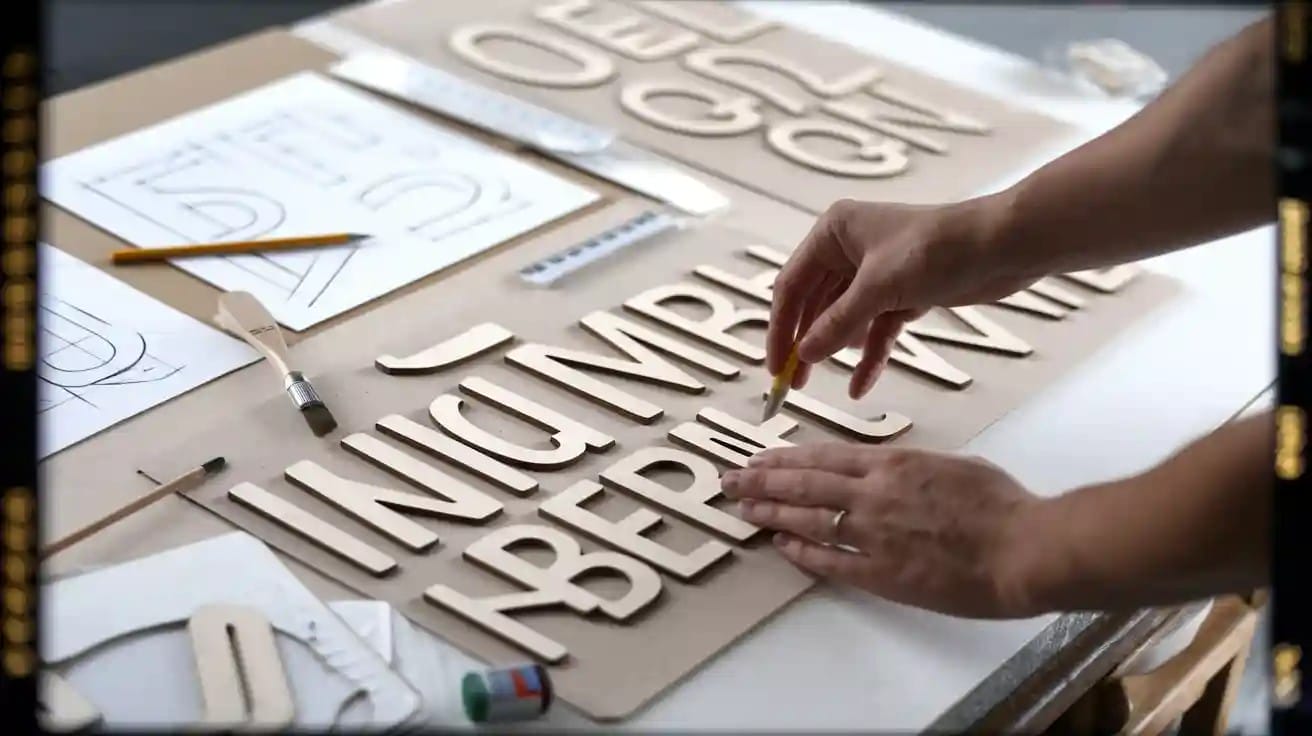 Holzbuchstaben Basteln: Schritt-für-Schritt-Anleitung zur Herstellung von Buchstaben aus Holz