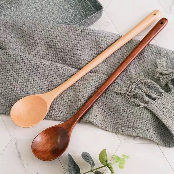 Großen Holz Kochlöffel