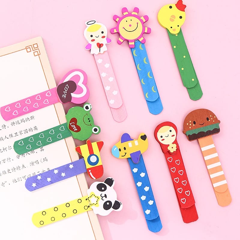 holz lesezeichen kinder