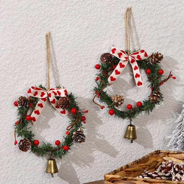 Weidenkranz für Weihnachten