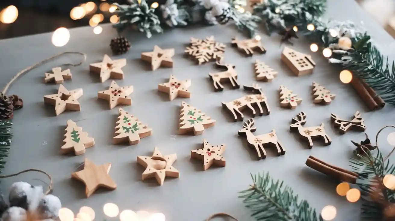 Weihnachtsdeko aus Holz: Die 16 schönsten Bastelideen mit Holz für Weihnachten 2025