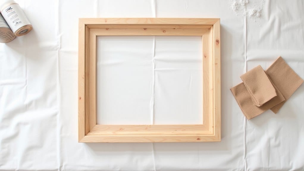 Holz Bilderrahmen Bemalen