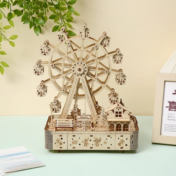 3D Holzpuzzle Musik-Riesenrad