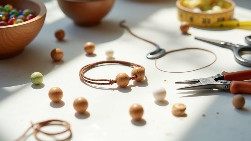 Basteln mit Holzperlen: Einfache Anleitung für kreative Bastelideen