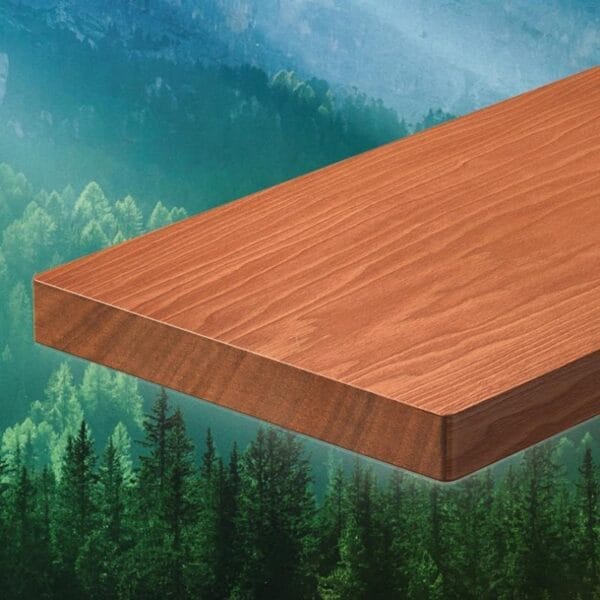 Antibakterielles Schneidebrett aus Kirschholz, Holz Küchenbrett. Langlebig und umweltfreundlich.