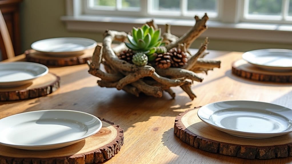 Holz Deko für den Tisch: Kreative Ideen für Ihren Esstisch