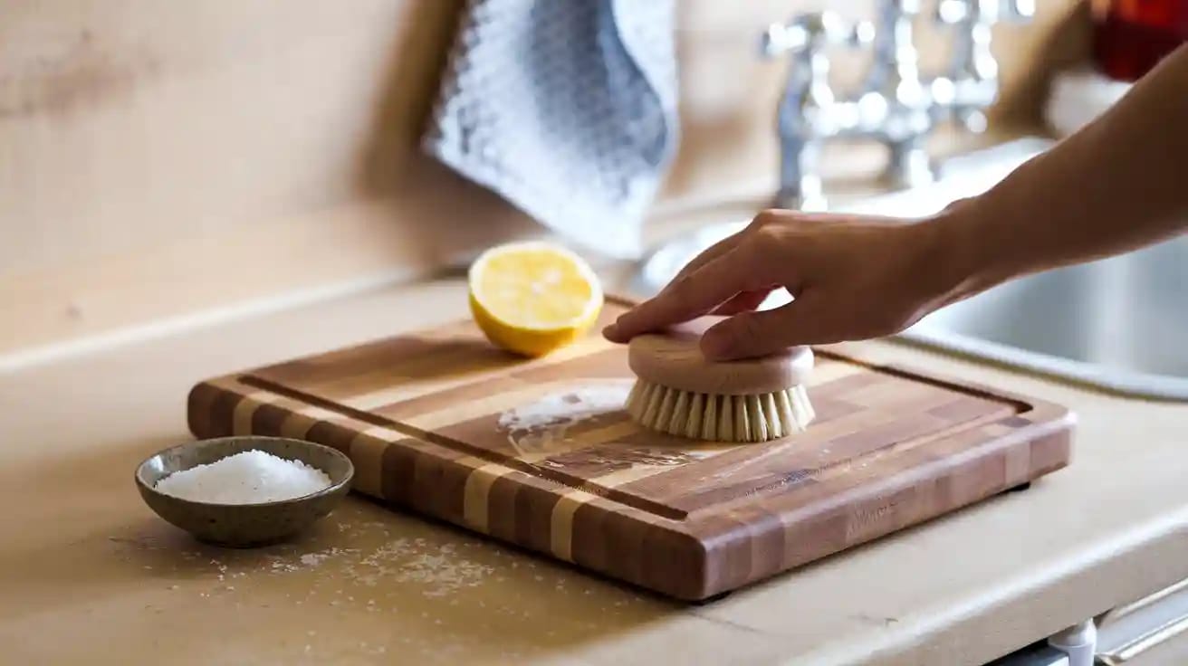 Wie kann man ein Holzbrett reinigen und pflegen? Tipps zum Holzbretter richtig reinigen