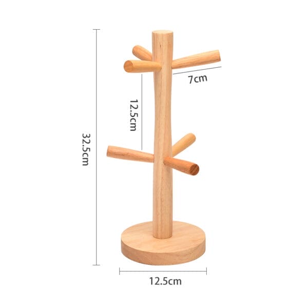 Holz Getränkehalter für Tassen, ideal als Tassenständer. Perfekt für Kaffee- und Teetassen im Großhandel.