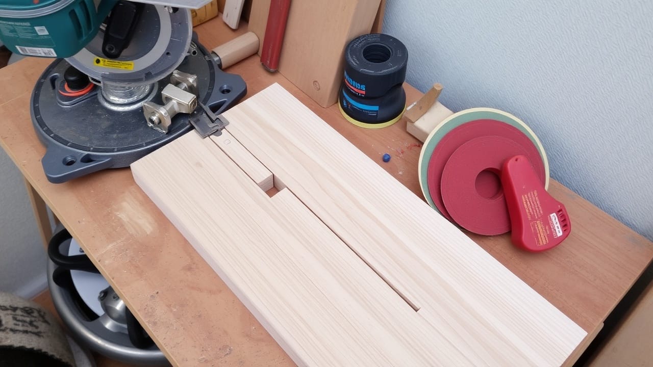 herstellung-einer-holz-elch-tischdekoration