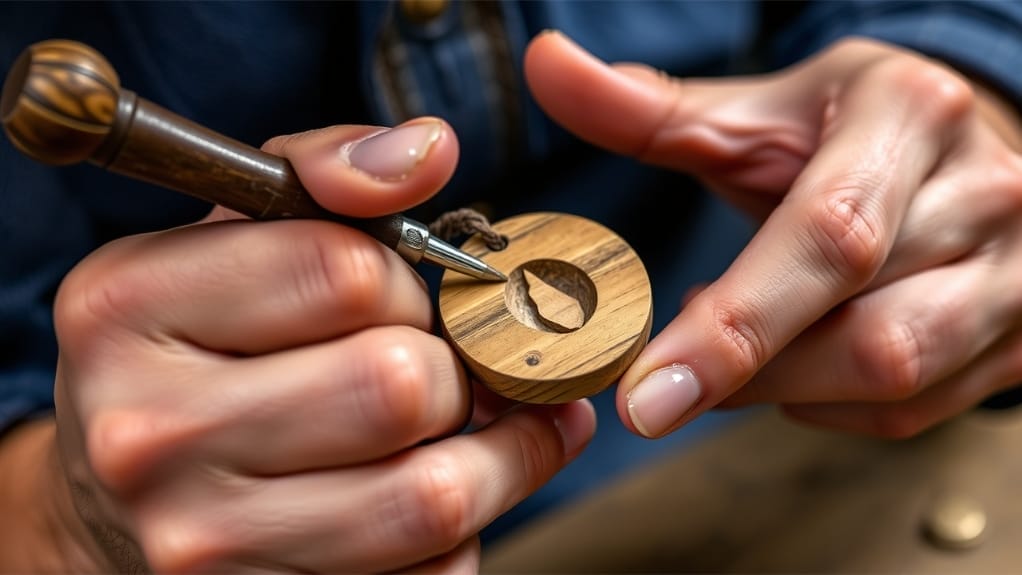 Schmuckherstellung aus Holz