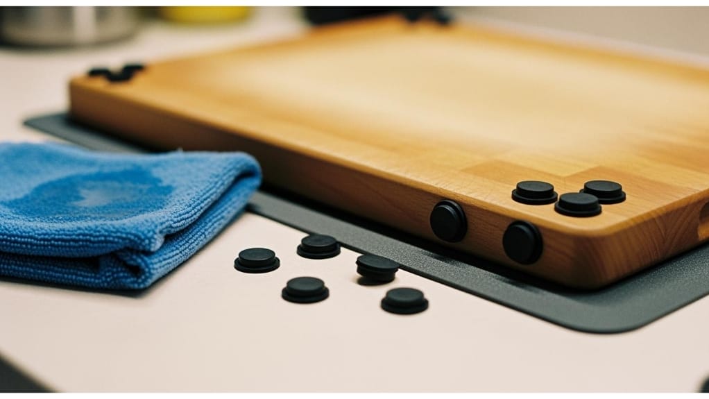 holz-schneidebrett rutschen hindern