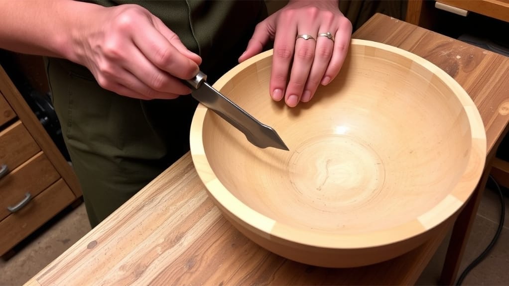 holzschale schnitzen