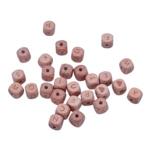 Holzperlen Buchstaben: Buchenholz Buchstabenperlen Großhandel mit Buchstaben und Symbolen.