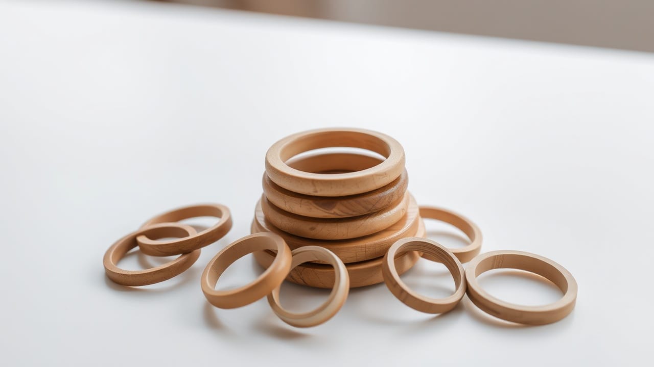 holzringe verschiedene größen