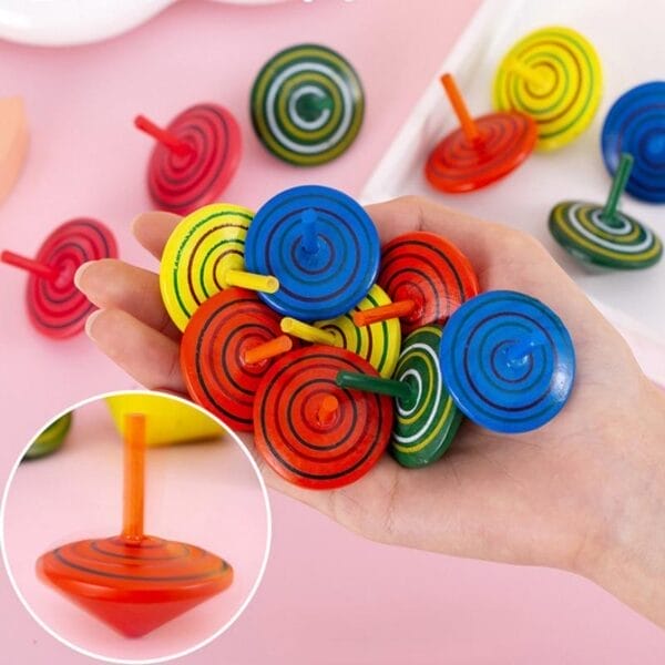 Kreisel aus Holz Großhandel – Klassisches Holzspielzeug für Kinder