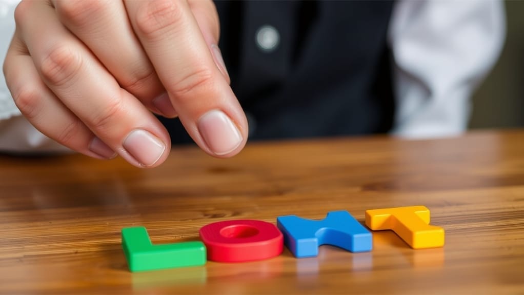 Holzbuchstaben-Puzzle "Lernen": Vorteile für Kinder.